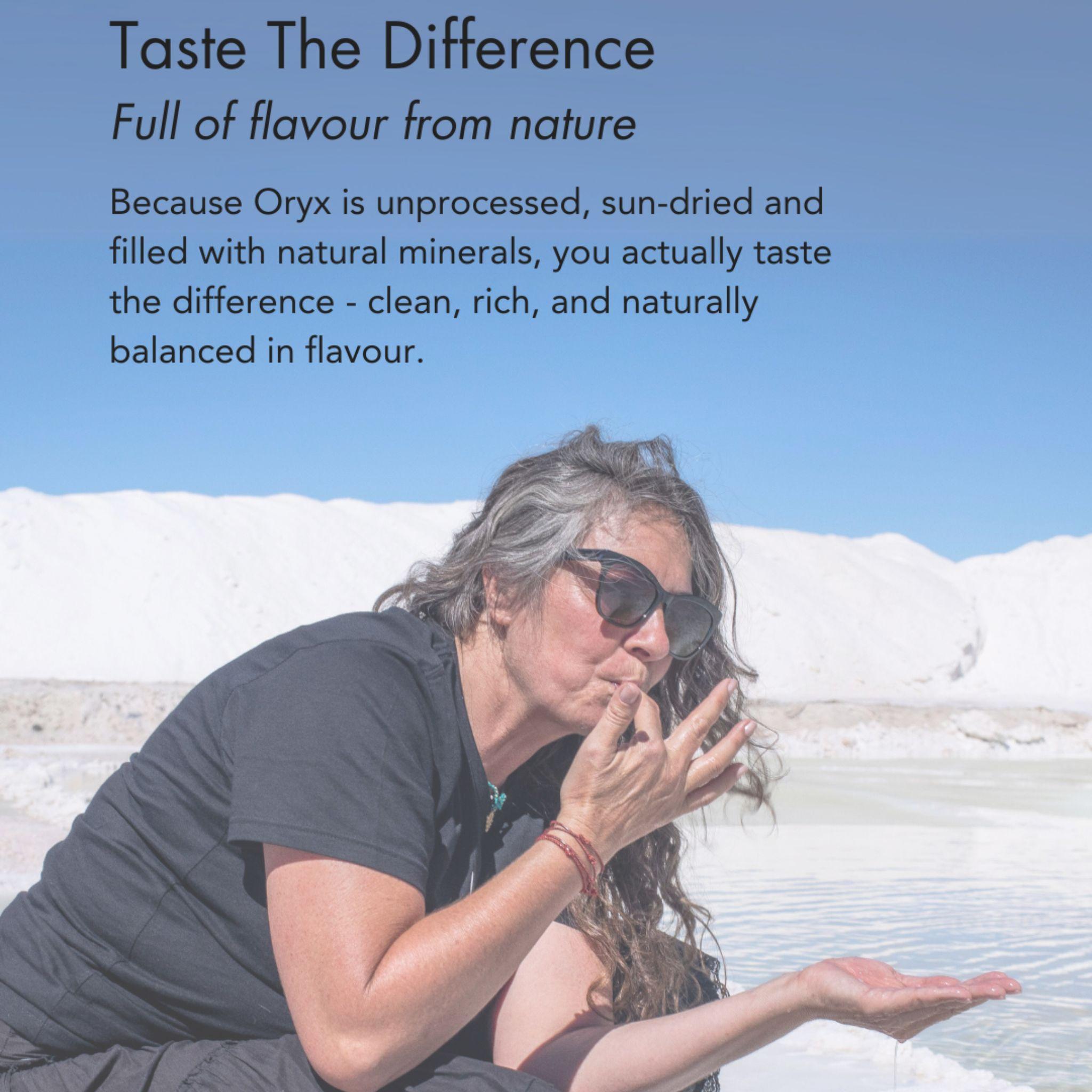 Oryx Desert Salt Sel du Désert Premium – Moulin à Sel 100g
