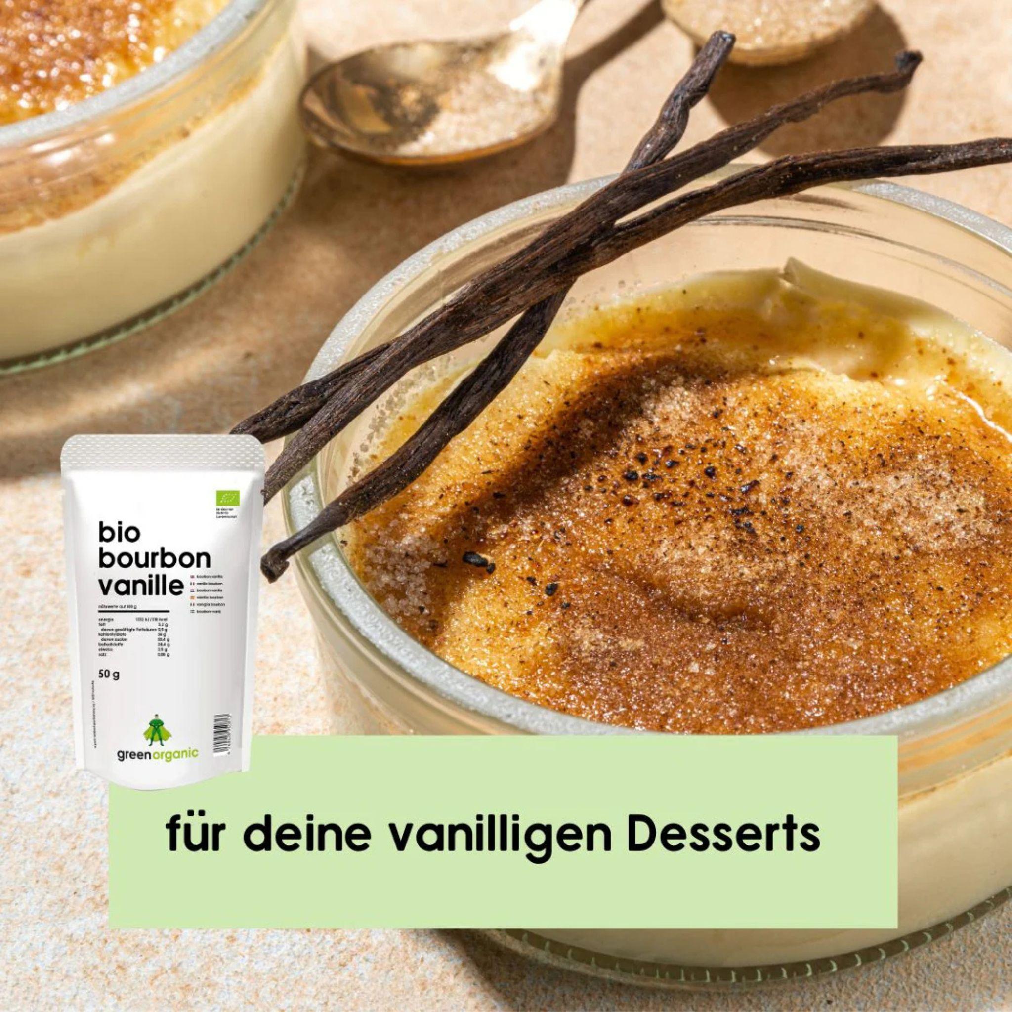 Bio Bourbon Vanille Pulver - 50g