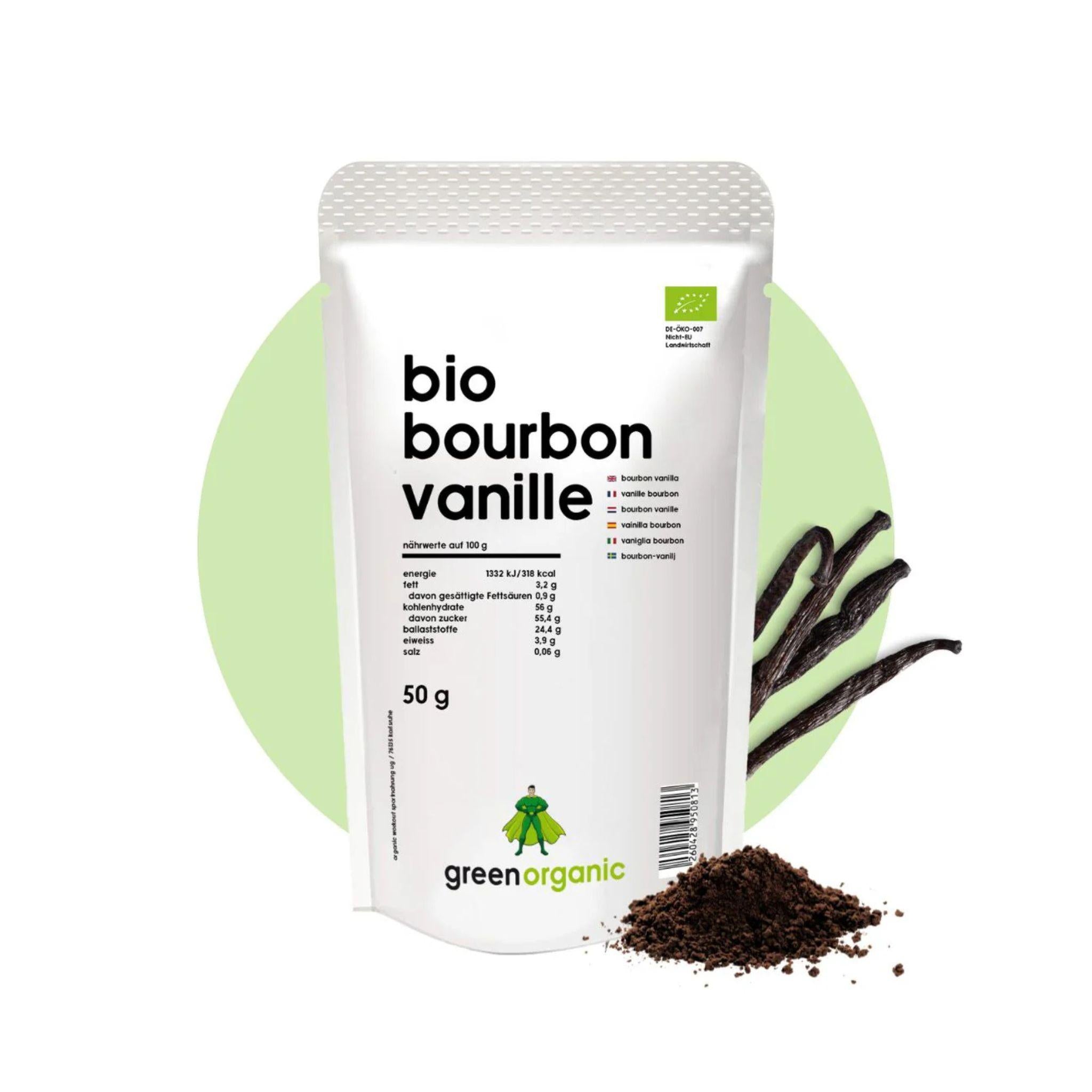 Bio Bourbon Vanille Pulver - 50g
