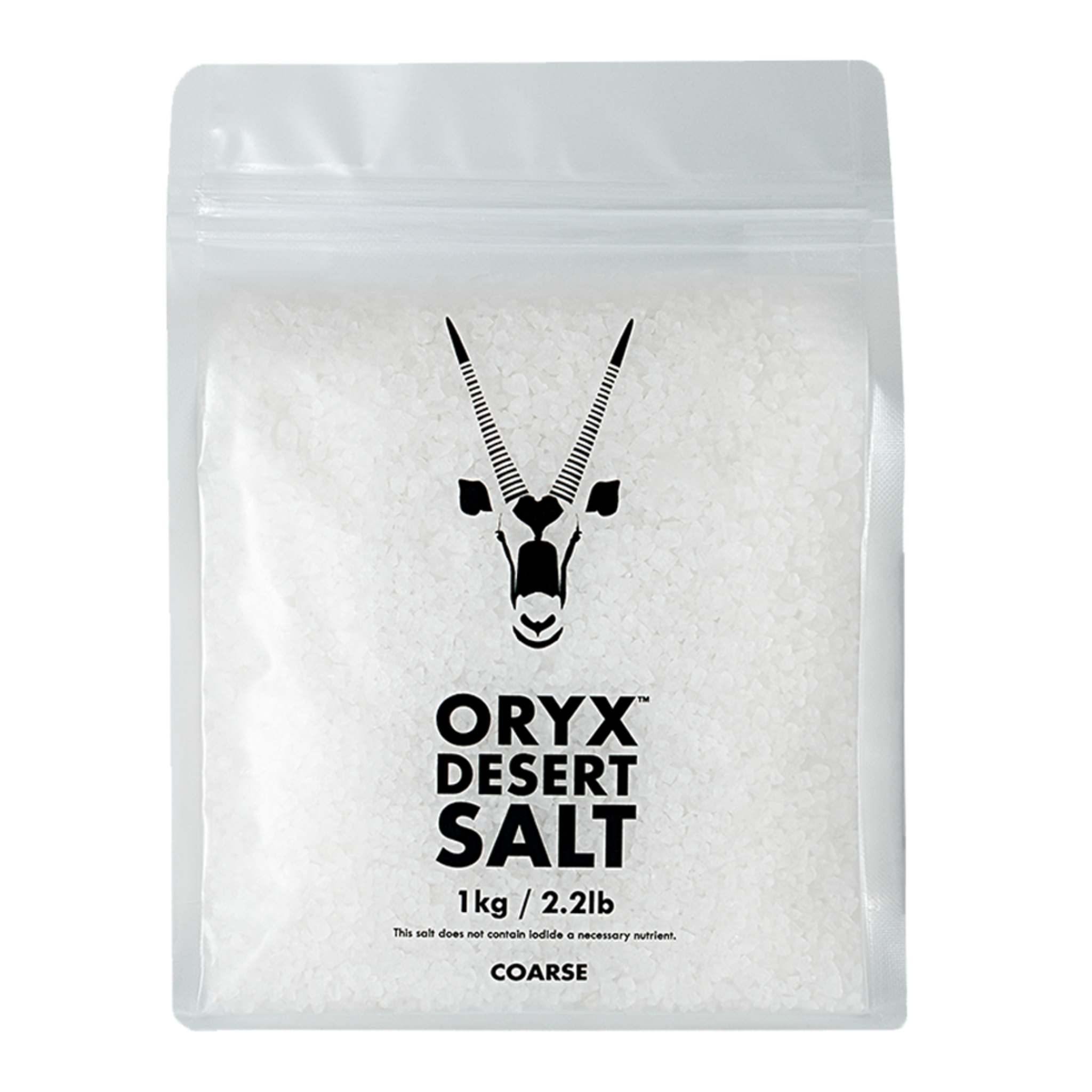 Oryx Desert Salt Premium Wüstensalz Grobe Körnung – 1 kg