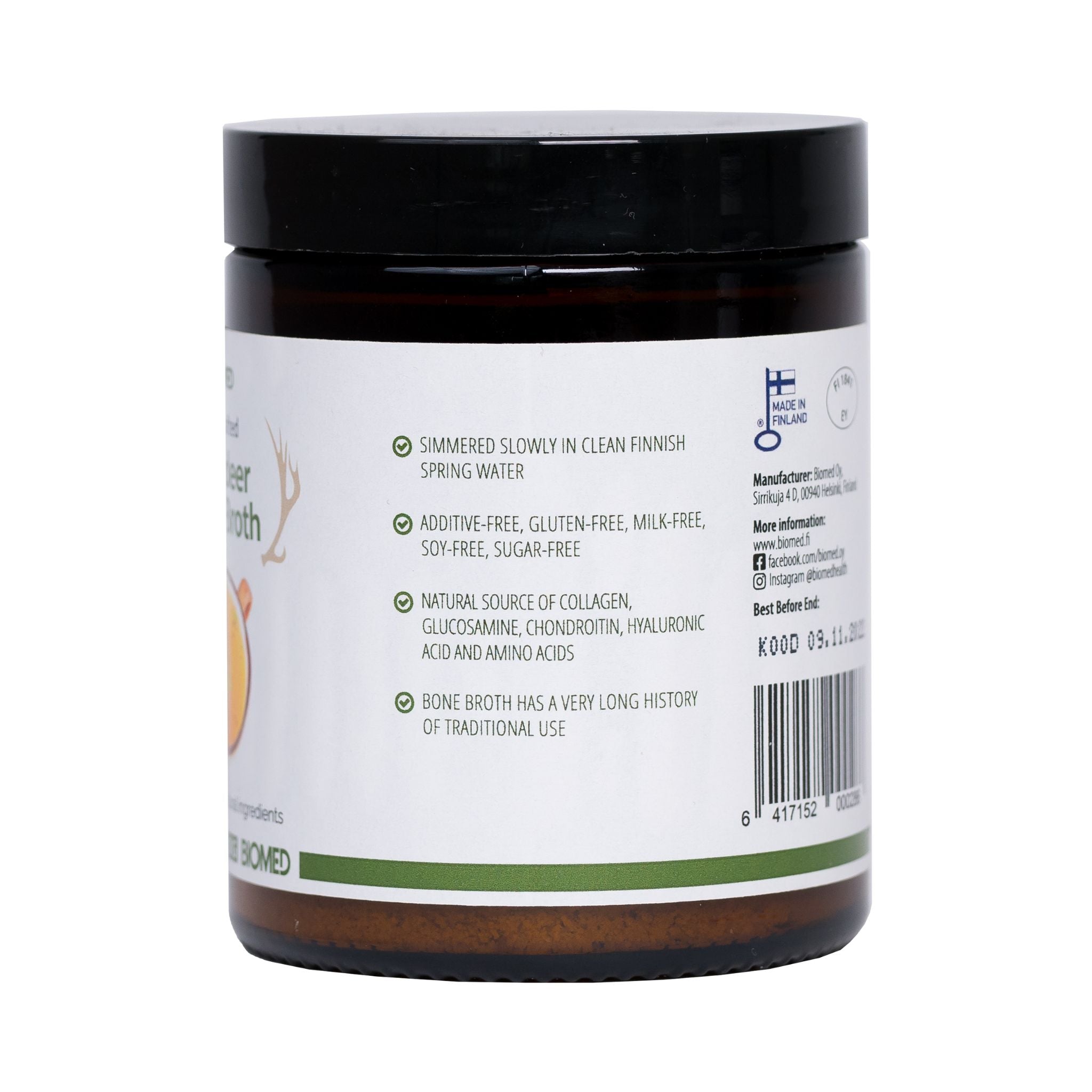 Arctic Bone Broth vom Wilden Rentier - 30g - Biomed - Aminosäuren - Arctic Bone Broth - Biomed - montcalia.ch