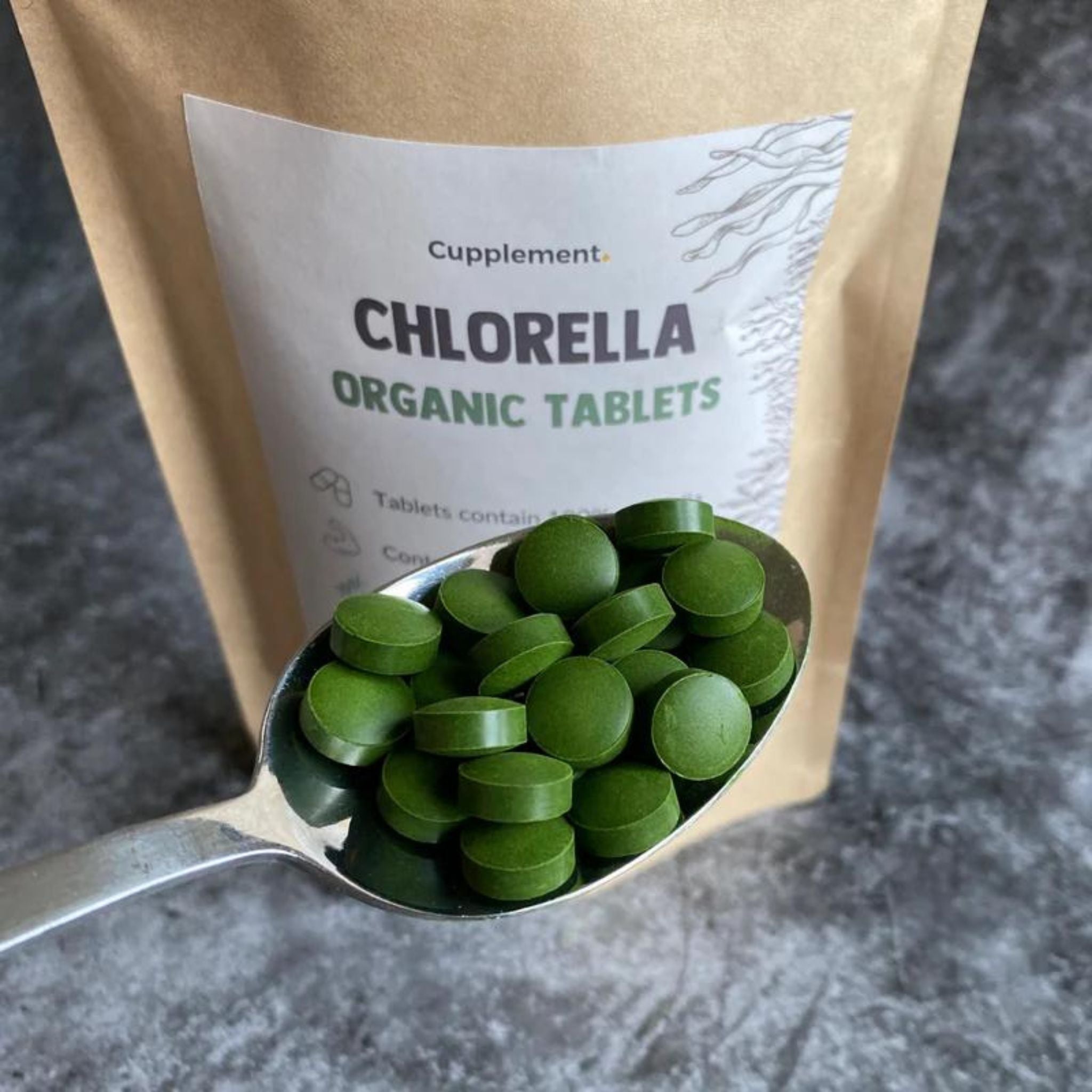 Bio Chlorella - 300 Tabletten - montcalia.ch