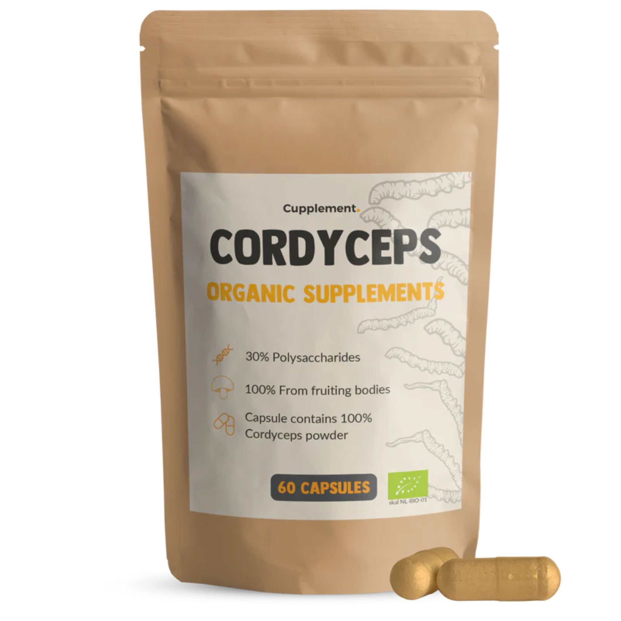 Bio Cordyceps - 60 Kapseln - montcalia.ch