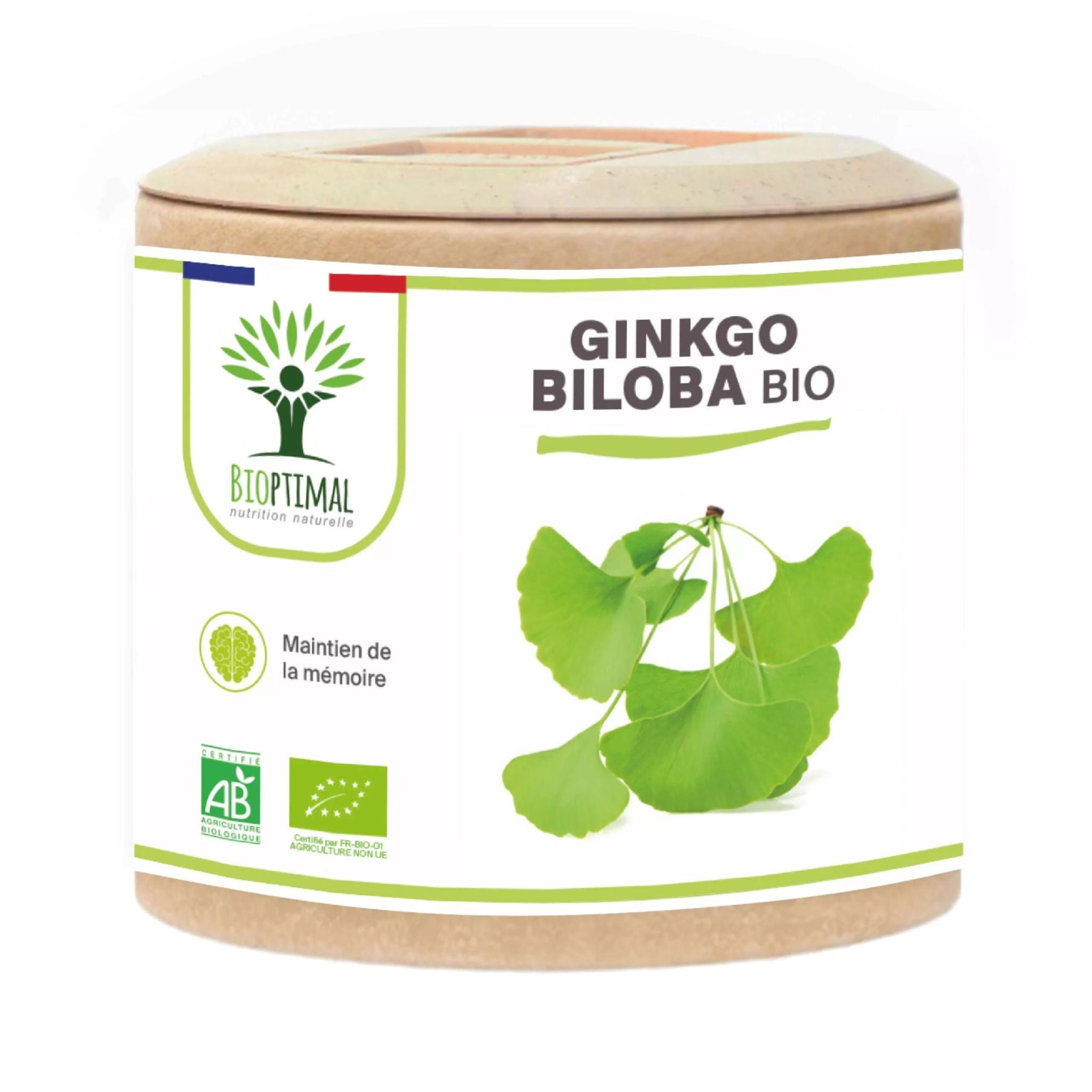 Bio Ginkgo Biloba - 60 Kapseln - montcalia.ch