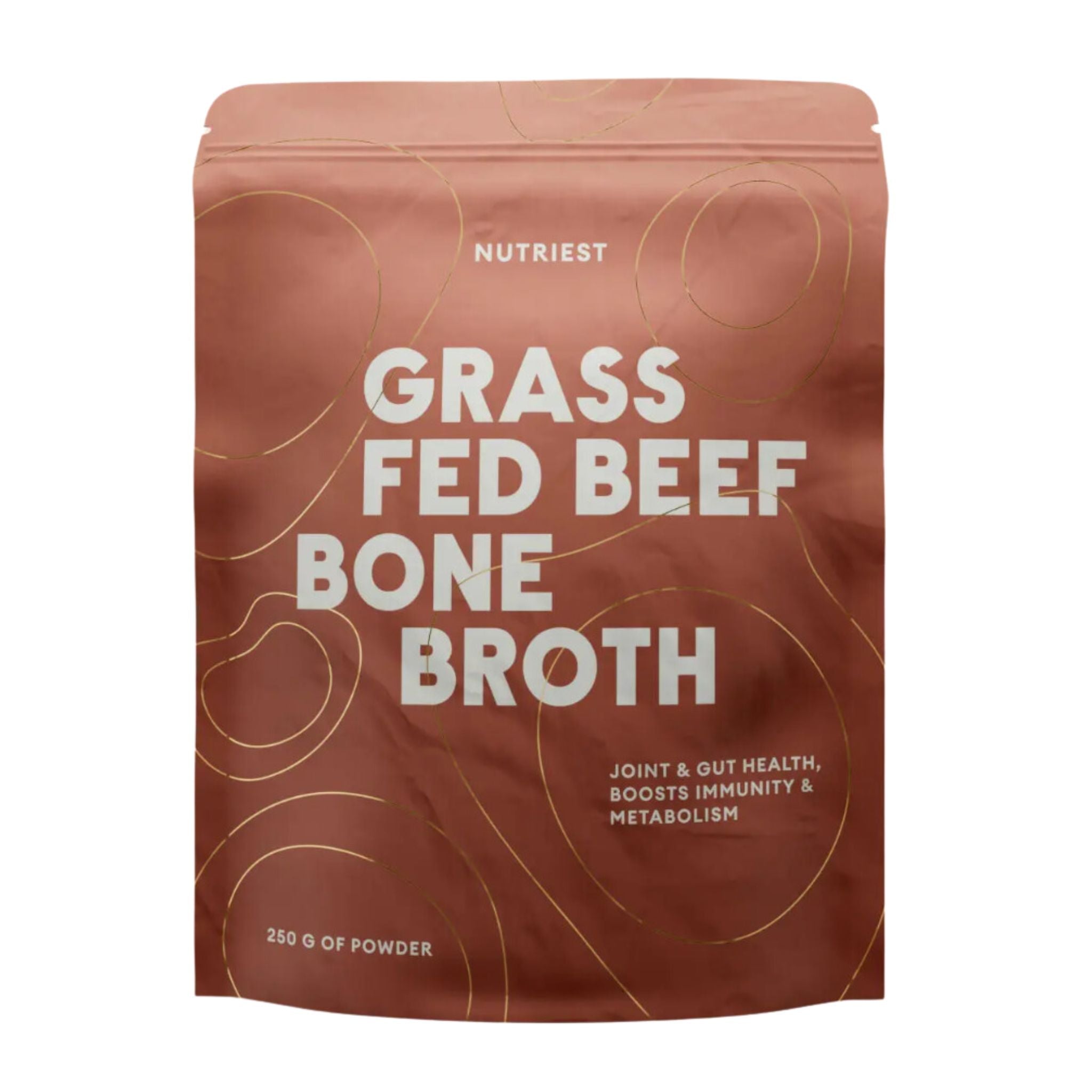 Bio Kollagenpulver aus Rinderknochen - Brühe - 250g - Nutriest - Arctic Bone Broth - Bio - Bone Broth - montcalia.ch