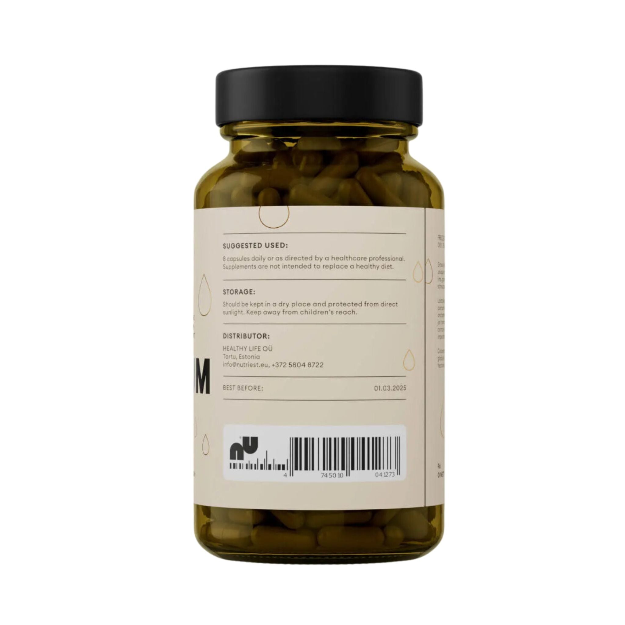 Bio Kolostrum vom Weiderind - 240 Kapseln - Nutriest - Bio - Carnivore - Darm - montcalia.ch