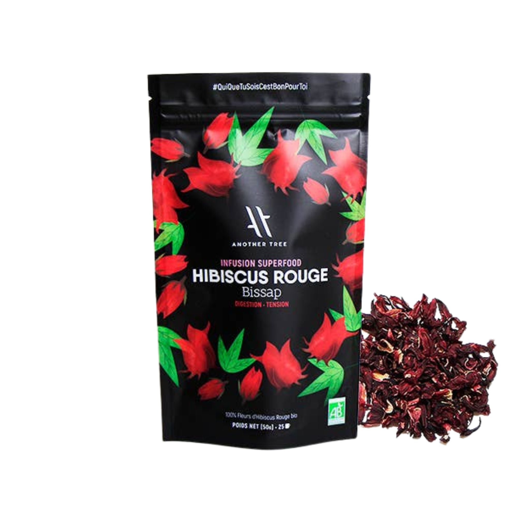 Bio Roter Hibiskus - Superfood Tee - 50g (lose) - montcalia.ch