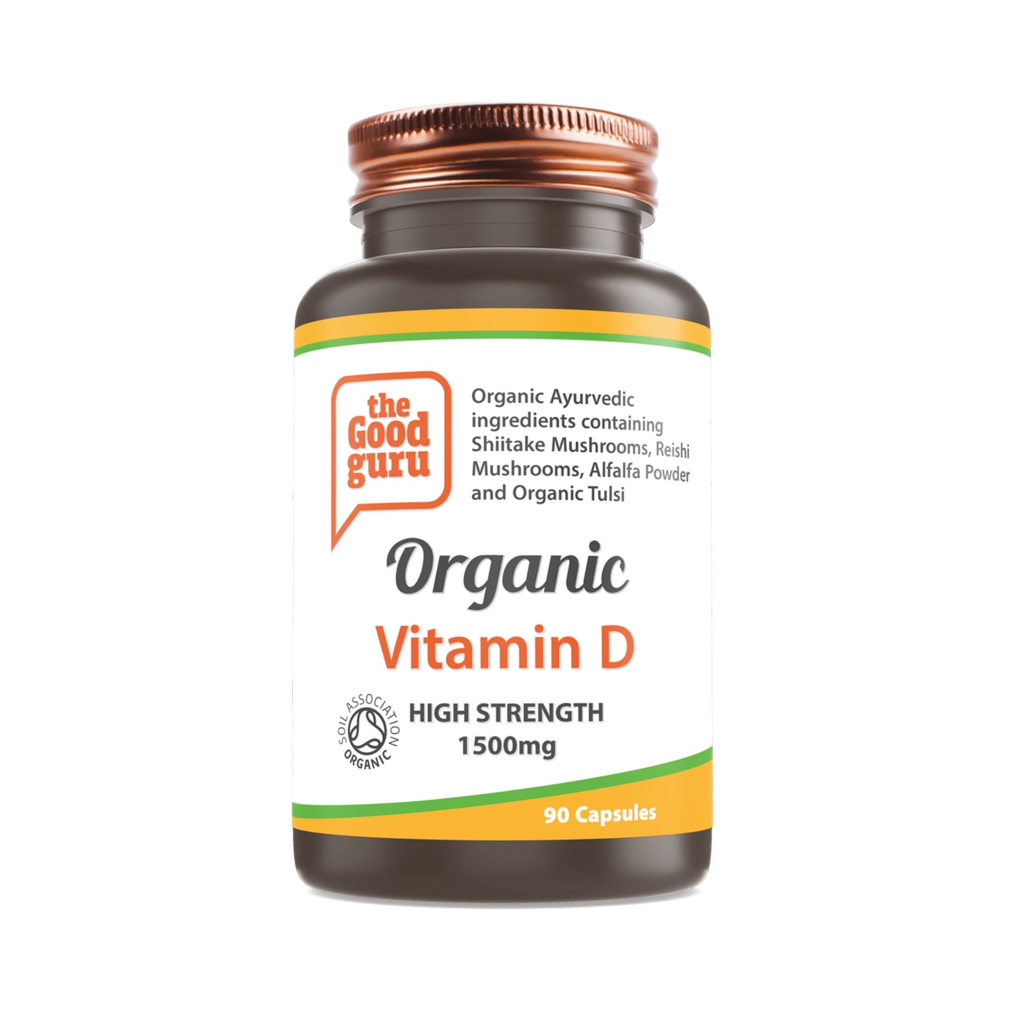 Bio Vitamin D aus Pilzen - 90 Kapseln - montcalia.ch