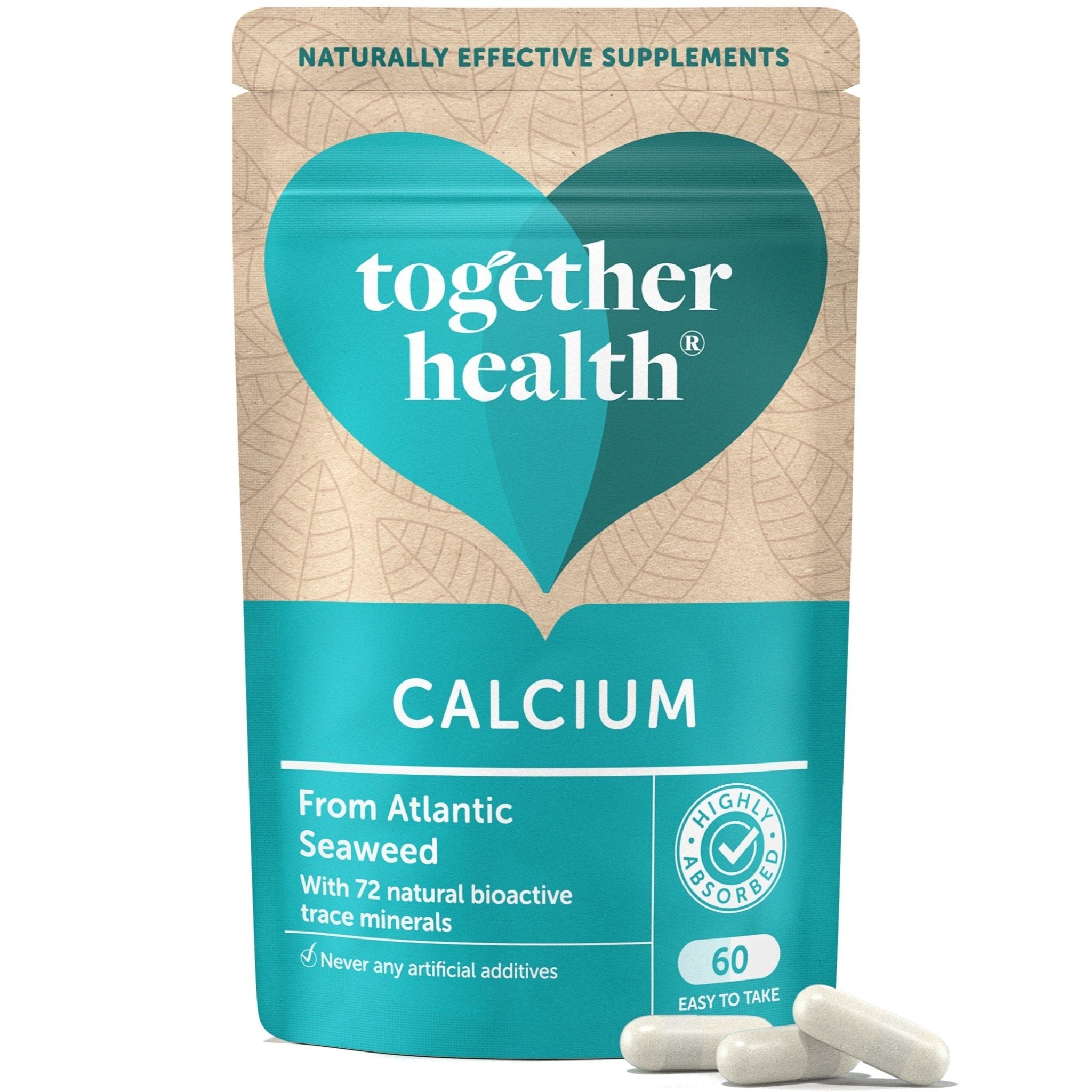 Calcium aus Meeresalgen - 60 Kapseln - montcalia.ch