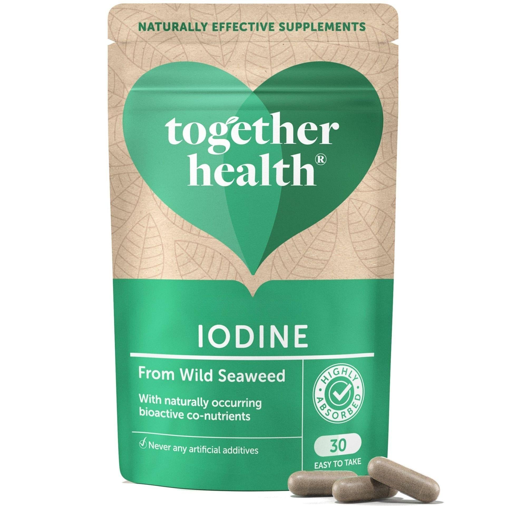 Jod aus Seetang - 30 Kapseln - Together Health - Carnivore - energy - focus - Frauen - montcalia.ch