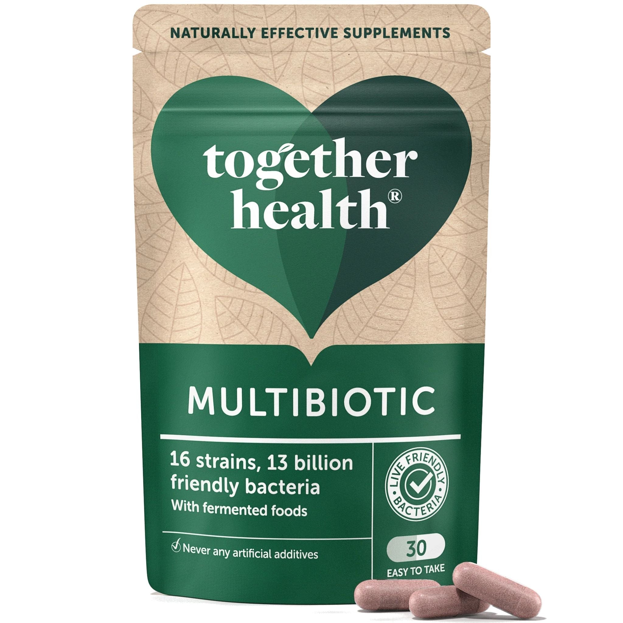 Multibiotic Probiotikum - 30 Kapseln - Together Health - bauch - Darm - Darmgesundheit - montcalia.ch