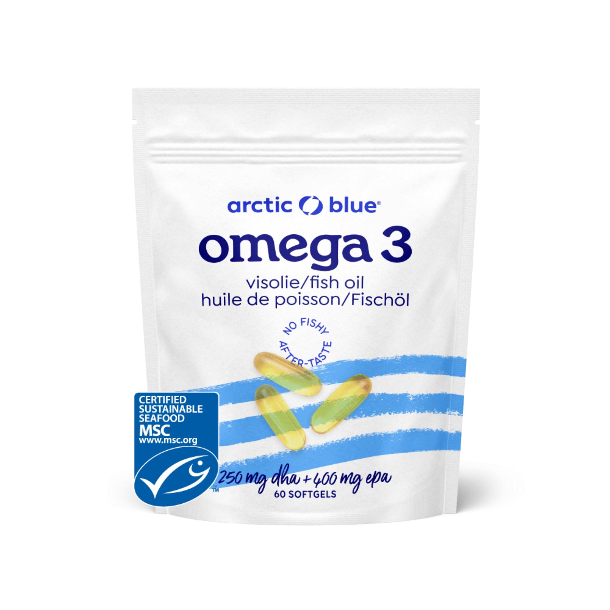 Omega 3 Fischöl MSC - 60 Kapseln - montcalia.ch