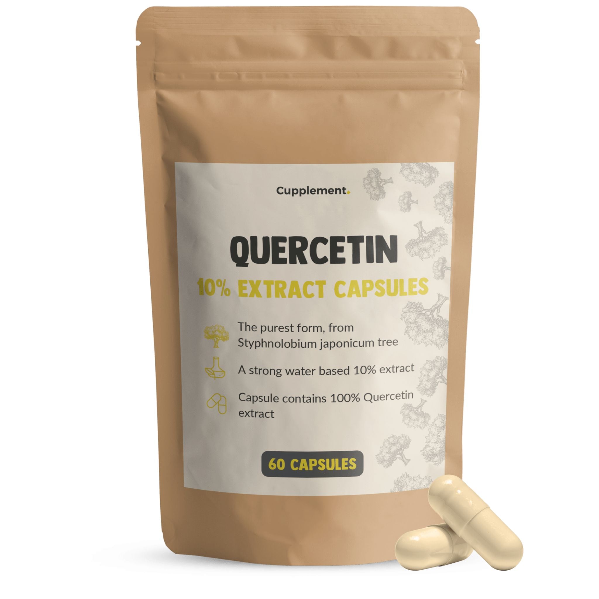 Quercetin Extrakt - 60 Kapseln - montcalia.ch