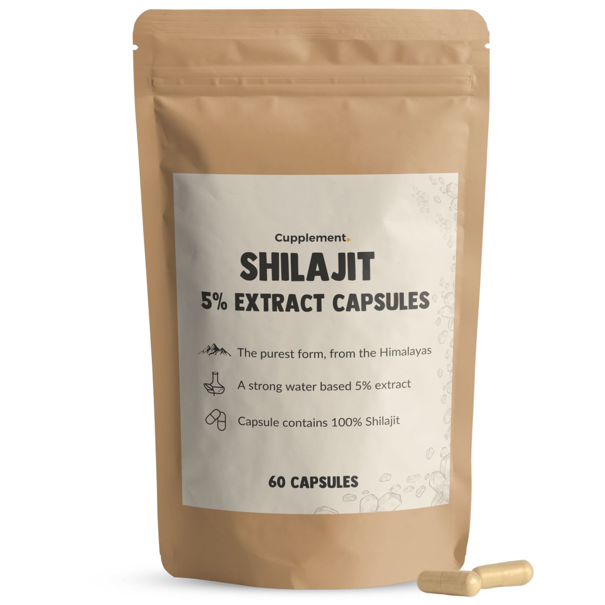 Shilajit Extrakt - 60 Kapseln - montcalia.ch