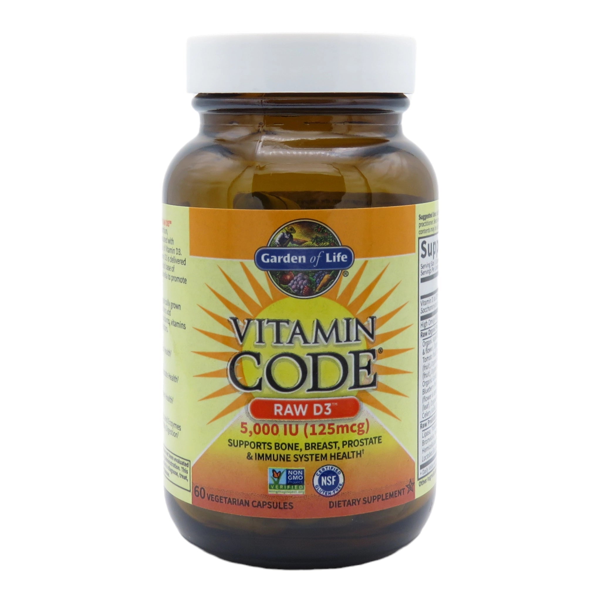 Vitamin D3 von Garden of Life - 60 Kapseln - montcalia.ch