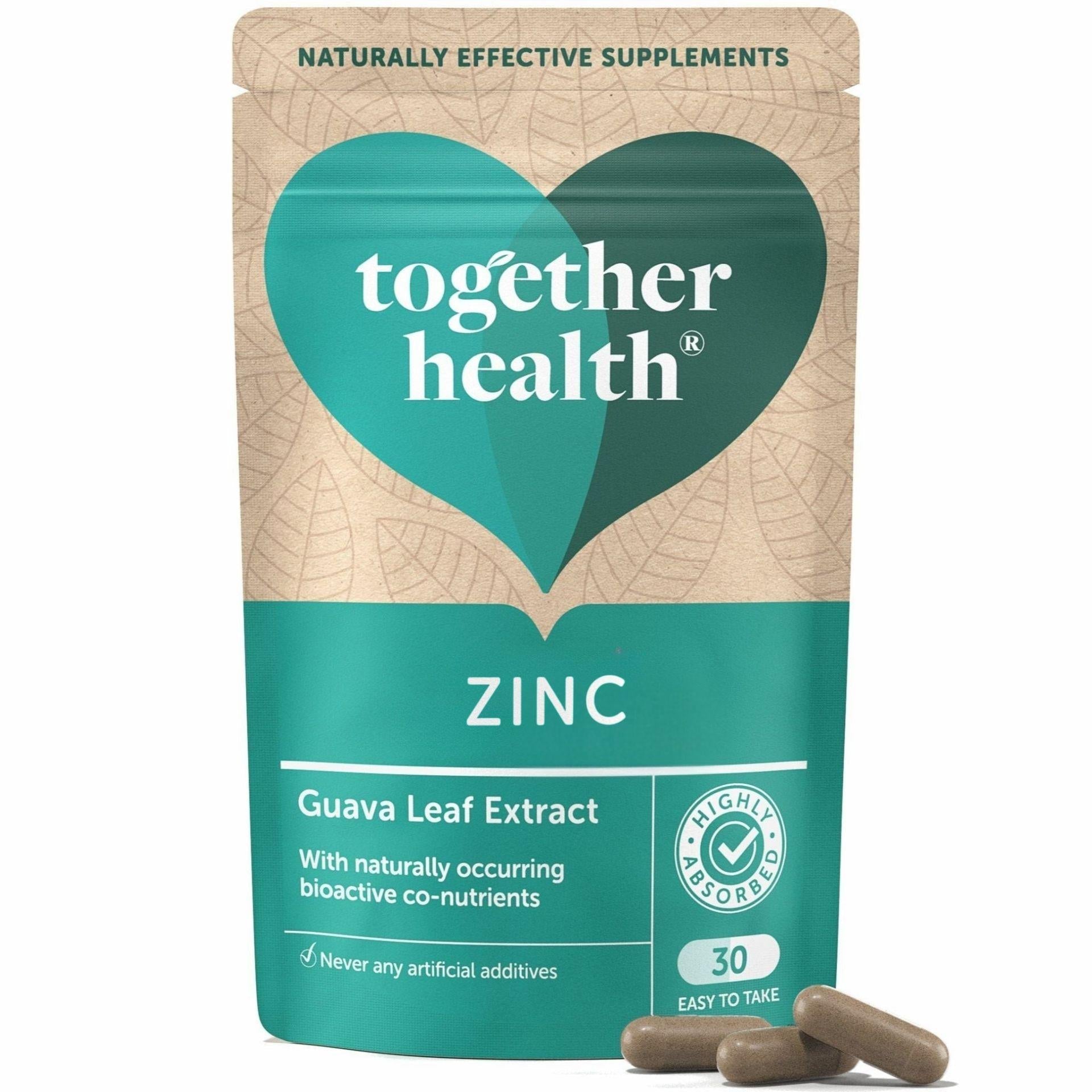 Zink aus Guavenblättern - 30 Kapseln - Together Health - general - health - Guaven - Guavenblattextrakt - montcalia.ch